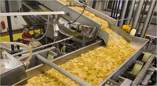 Potato Chips Processing machine